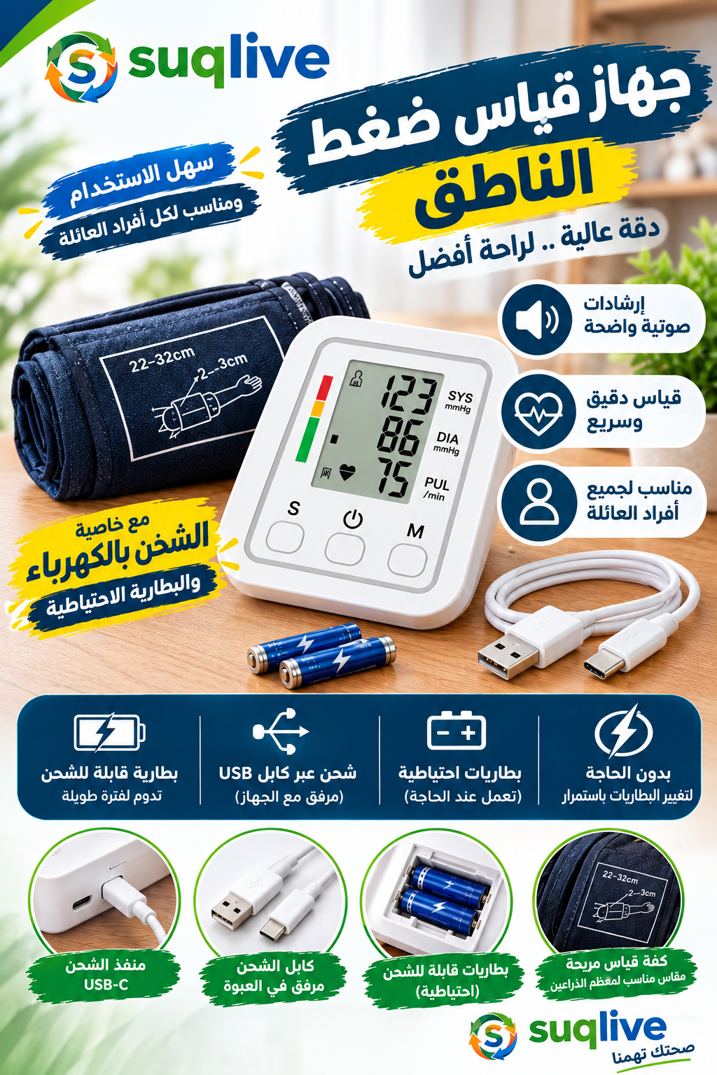 جهاز قياس الضغط الناطق