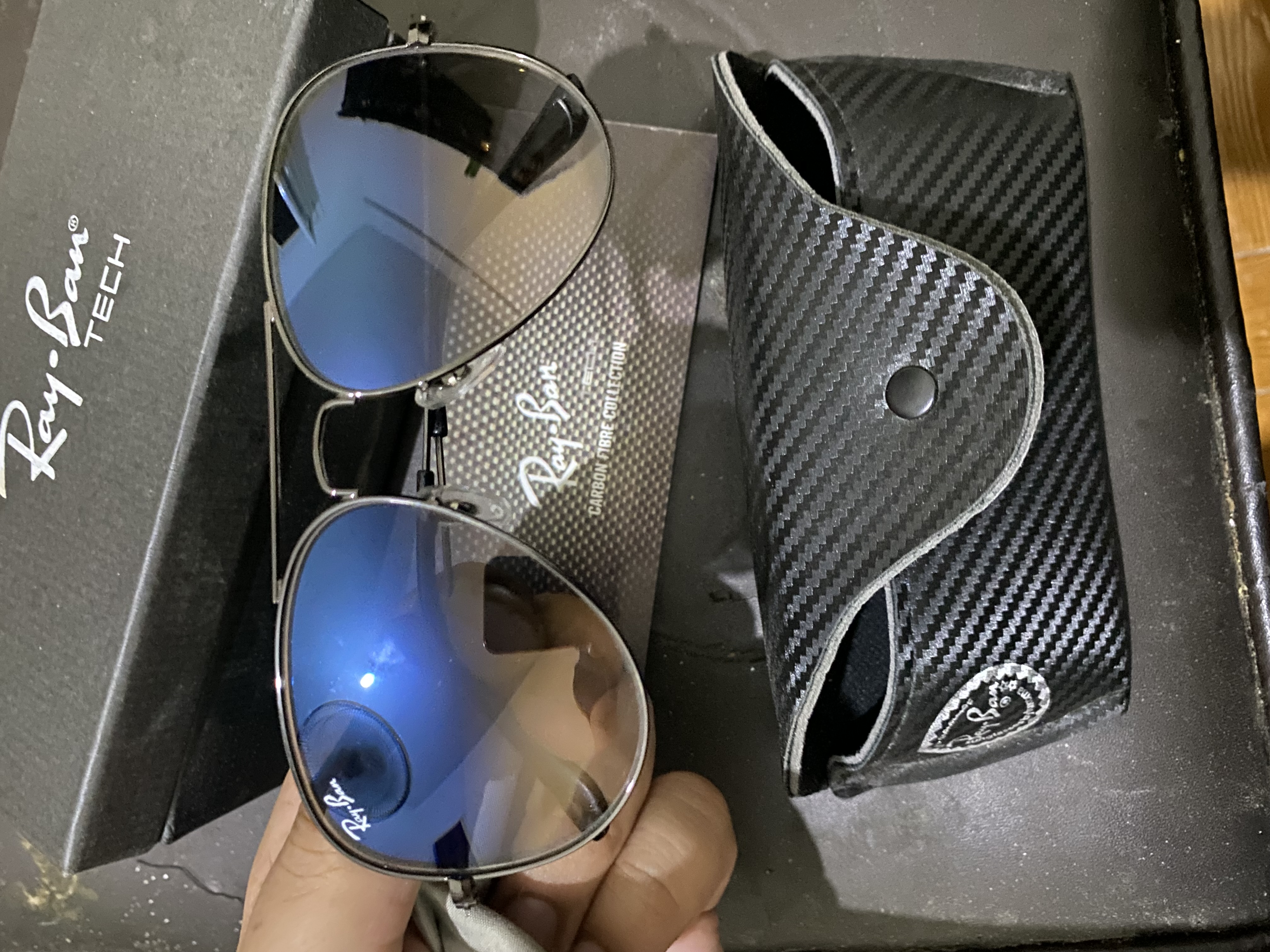 نظاره شمس ماركه Ray Ban ايطالي لم تستخدم